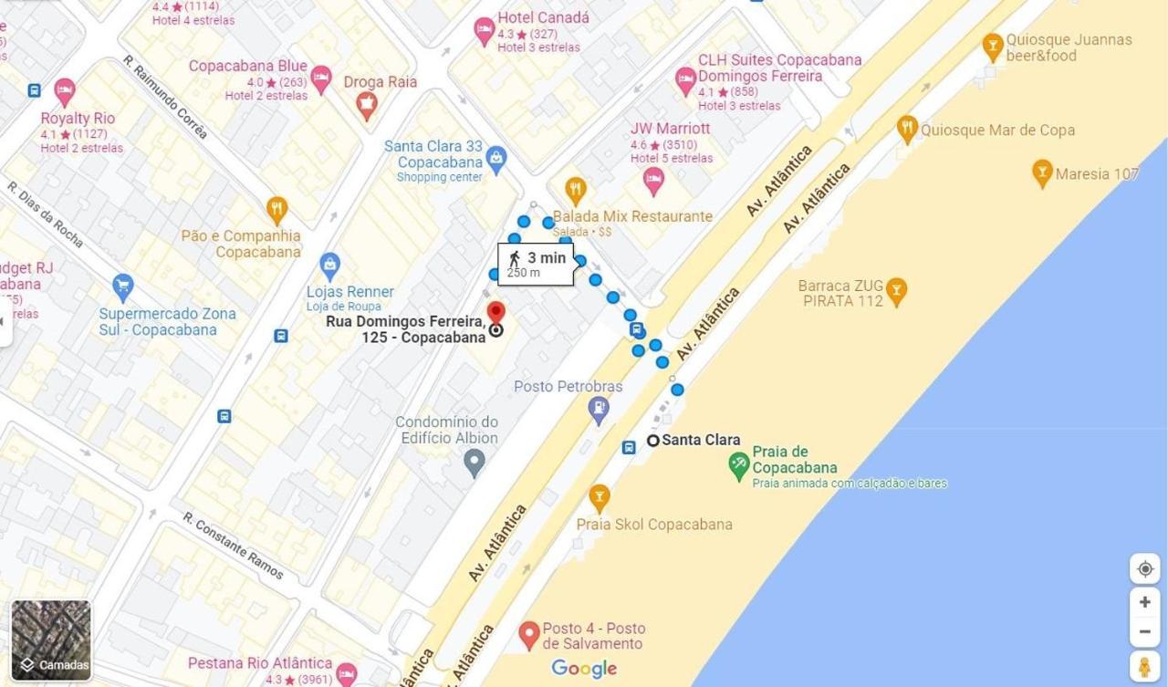 M30 - Flat A 3 Minutos Da Praia De Copacabana Ρίο ντε Τζανέιρο Εξωτερικό φωτογραφία